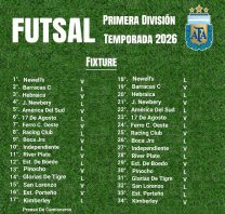 FUTSAL MASCULINO: SE SORTEO EL TORNEO DE ELITE